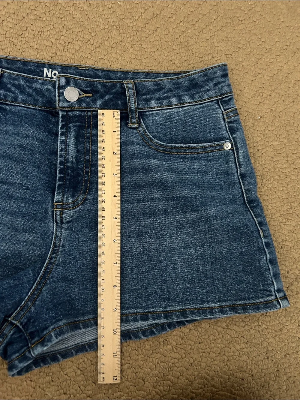 No Boundaries Blue Denim Jean Shorts